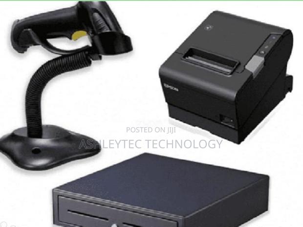 Thermal Receipt Printer,Cash Drawer And Barcode Scanner - main view