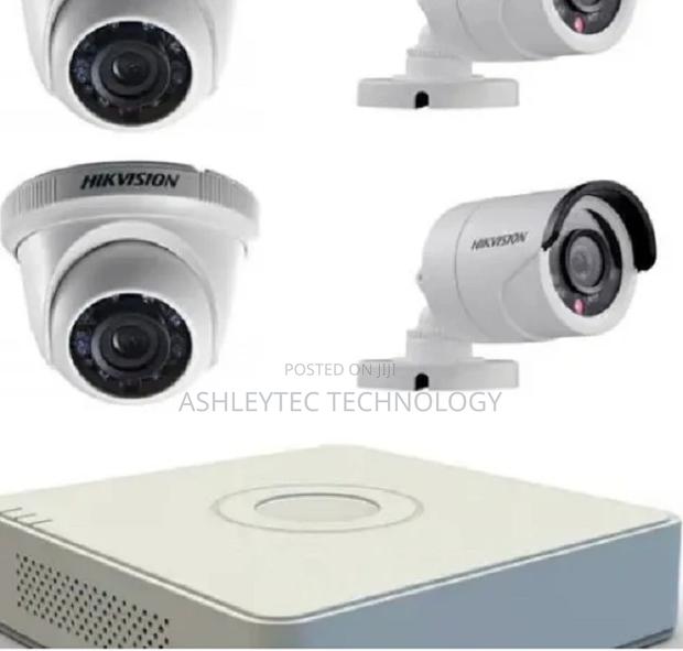Best Dahua 4 Camera CCTV 2 Bullet 2 Dome 20m IR With Night