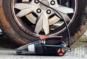 Car Vacuum Cleaner With Compressor