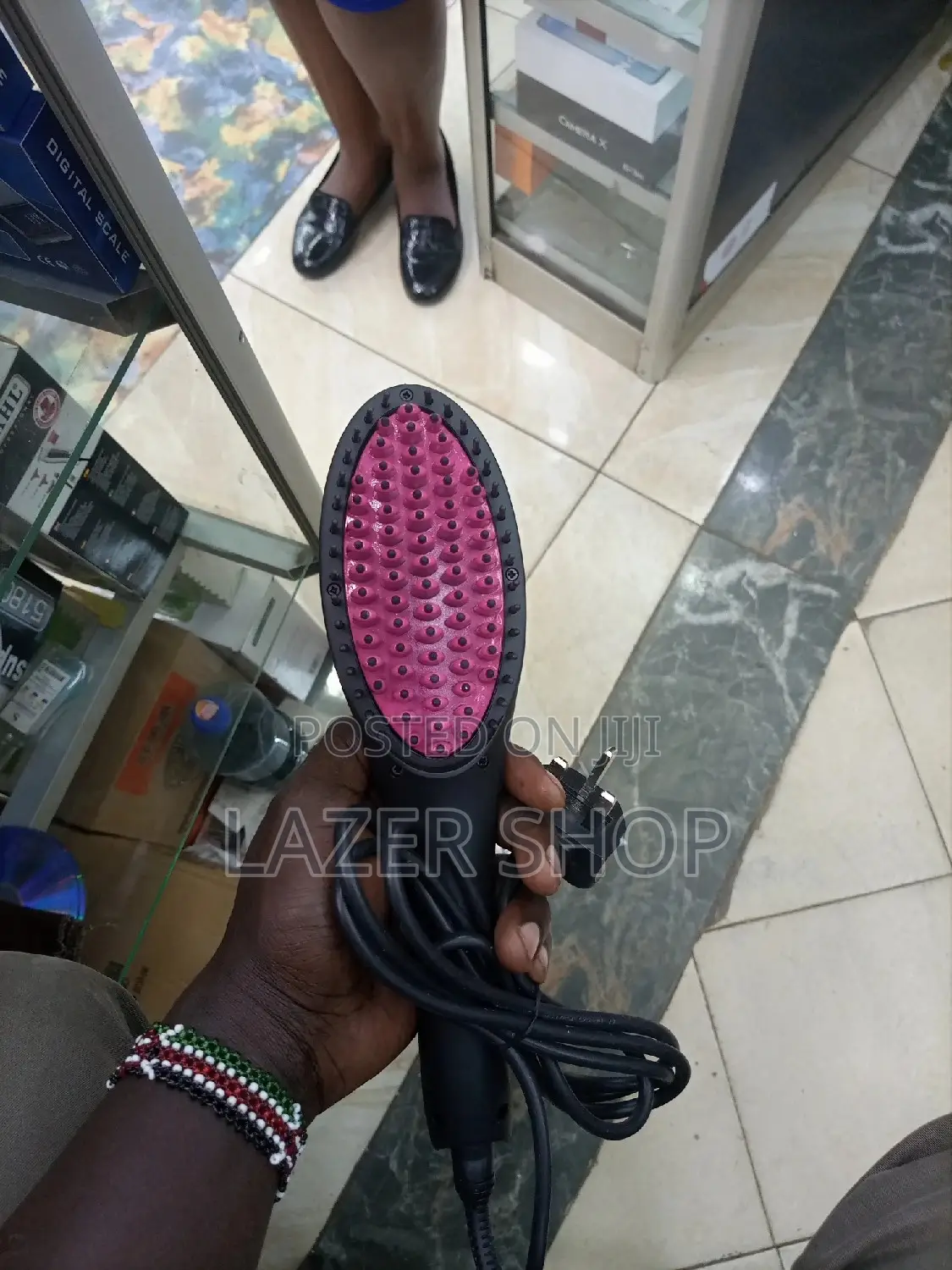 Ceramic Straightener Comb