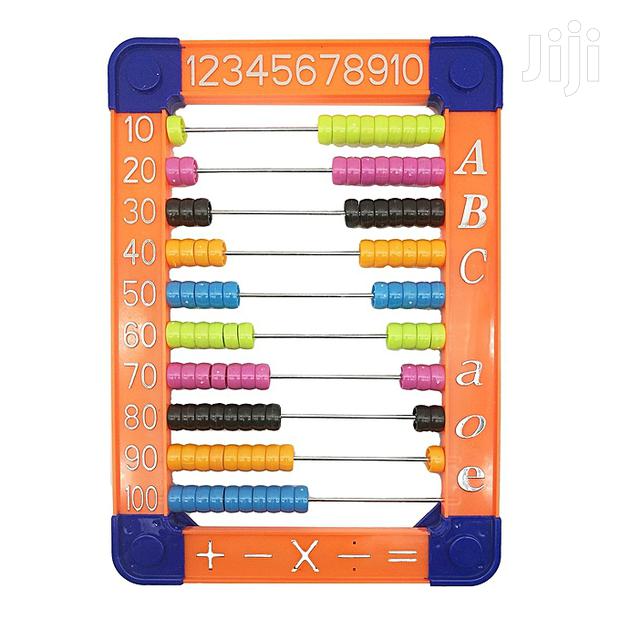 Abacus Plastic 15x11.5 Cm With 50 Beads With Metal Stand - thumbnail 3