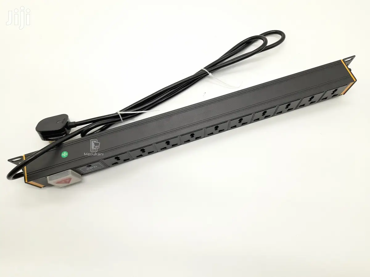 10-Way Metal Horizontal 13a Pdu Standardized Power Extension
