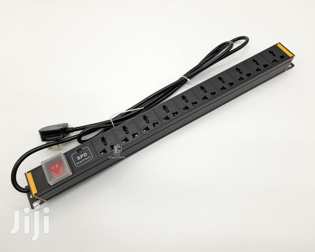 10-Way Metal Horizontal 13a Pdu Standardized Power Extension