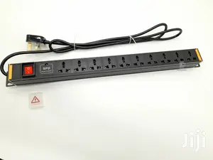 10-Way Metal Horizontal 13a Pdu Standardized Power Extension