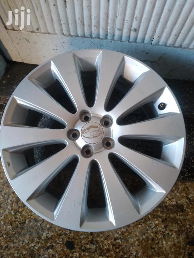 Original Rims Set Size 17 Inch for Subaru.