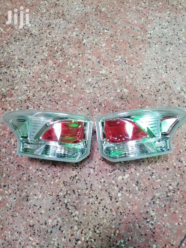 Mitsubishi Outlander 2012 Taillights/Backlights/Rear Lights