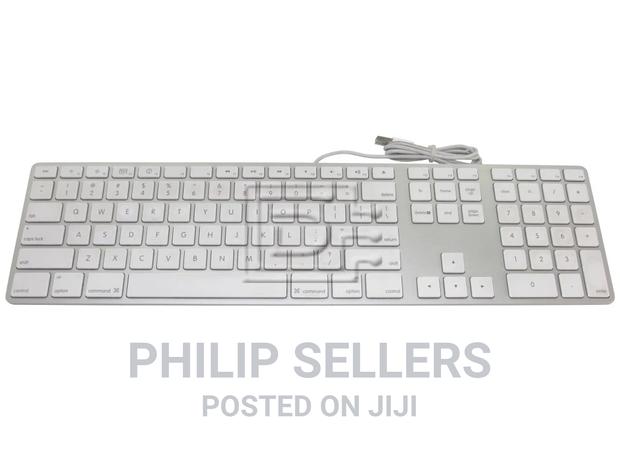 Apple A1243 Aluminium USB Wired Keyboard With Numeric Keypad
