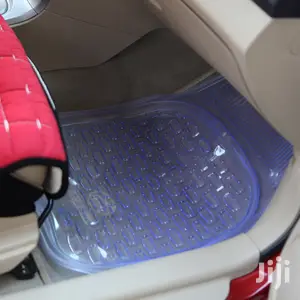 5pcs Transparent PVC Waterproof Nonslip Mat Carpet