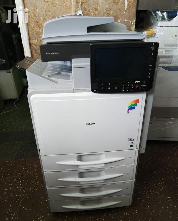 Colored Ricoh Aficio Mp C 300 Photocopier Machine