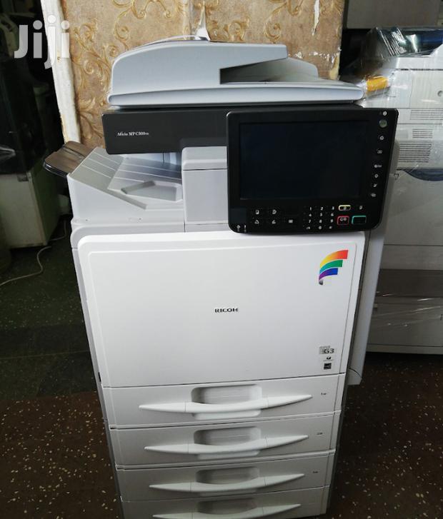 Colored Ricoh Aficio Mp C 300 Photocopier