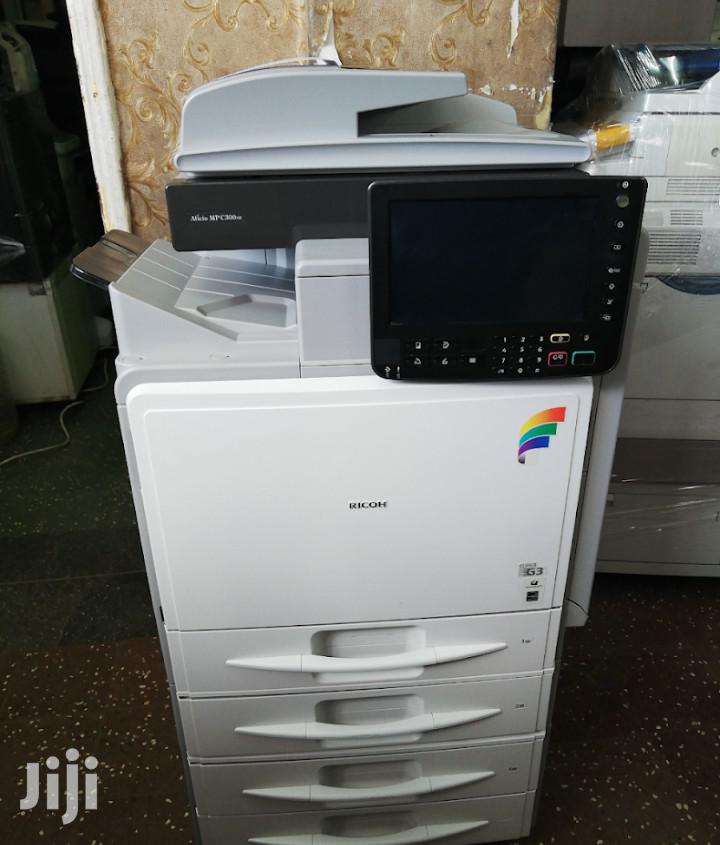 Colored Ricoh Aficio Mp C 300 Photocopier