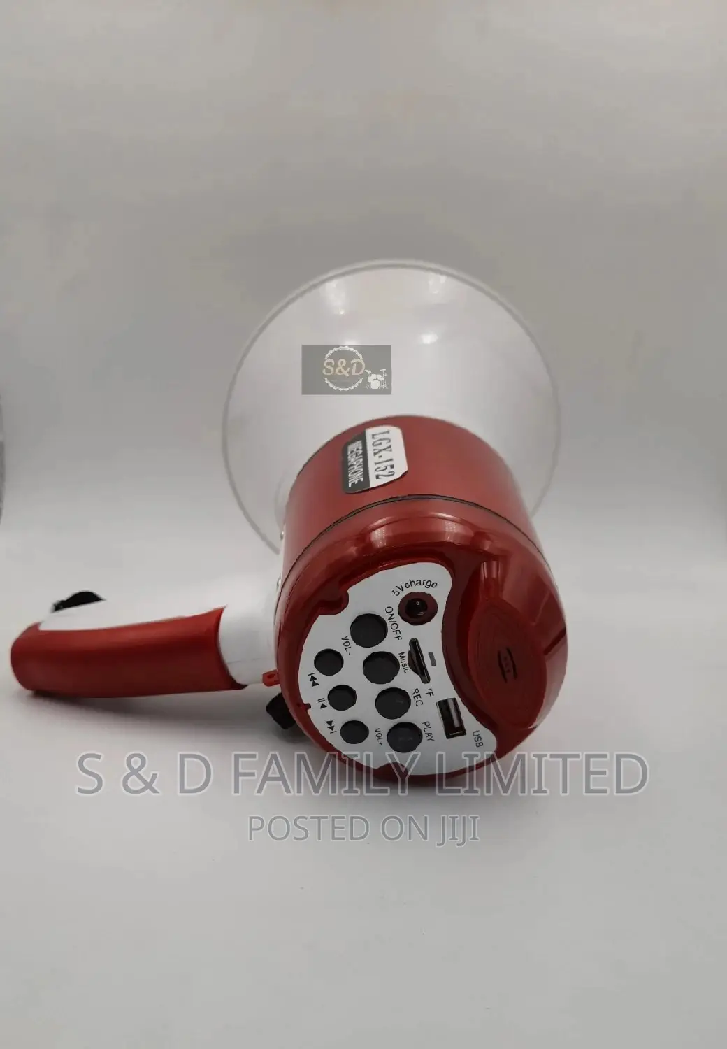 Megaphone With USB/TF (Rechargeable)
