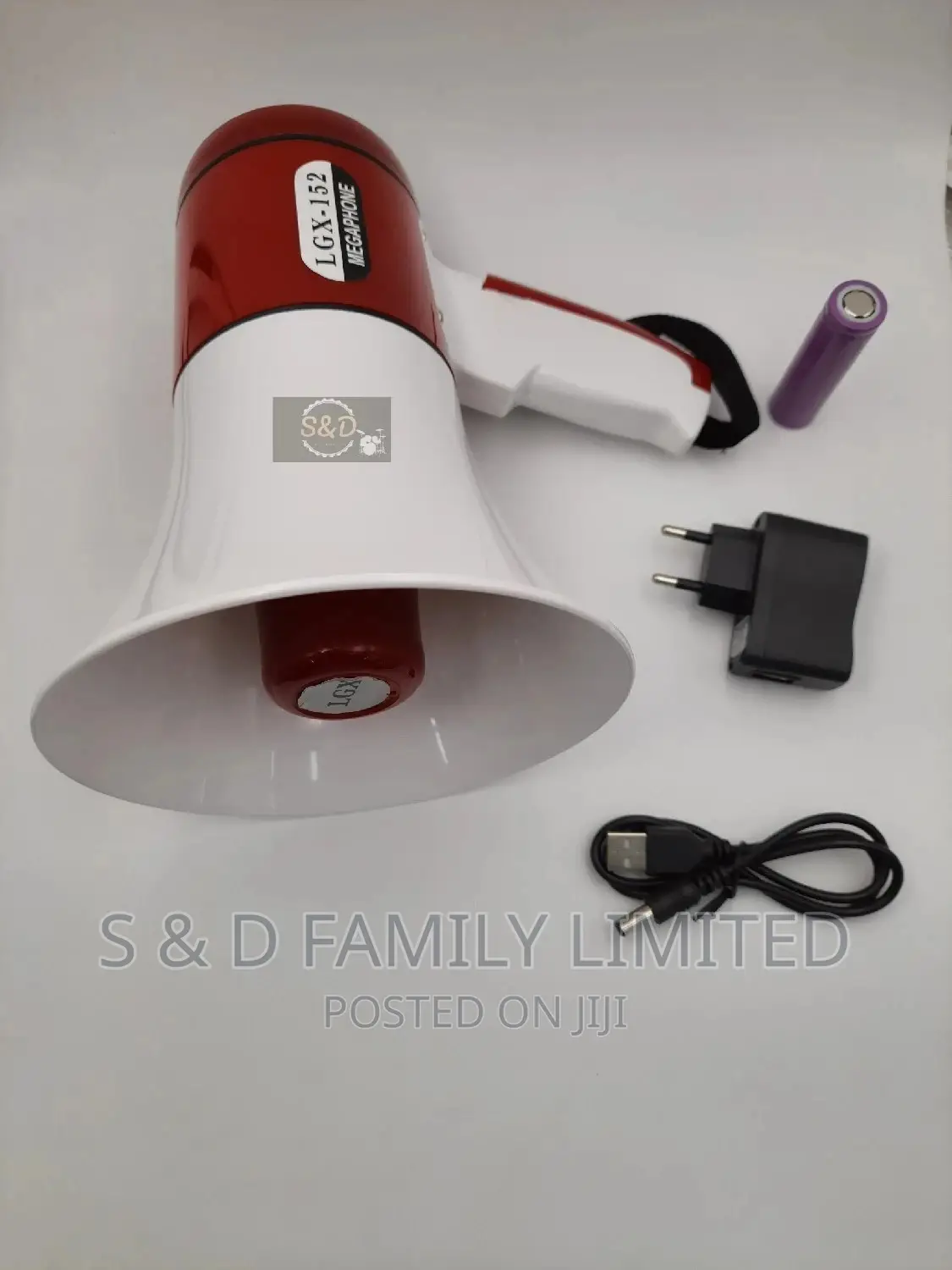 Megaphone With USB/TF (Rechargeable)