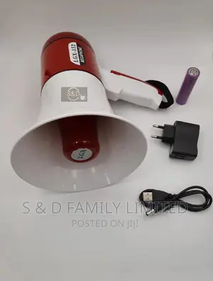 Megaphone With USB/TF (Rechargeable)