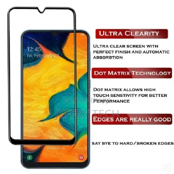 Screen Protectors for Samsung A10 10d Glass