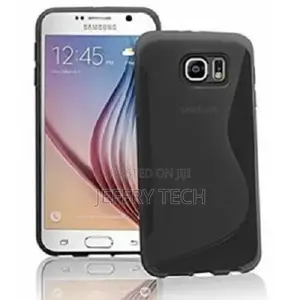Silicone Back Case for Samsung Galaxy S7 - Black