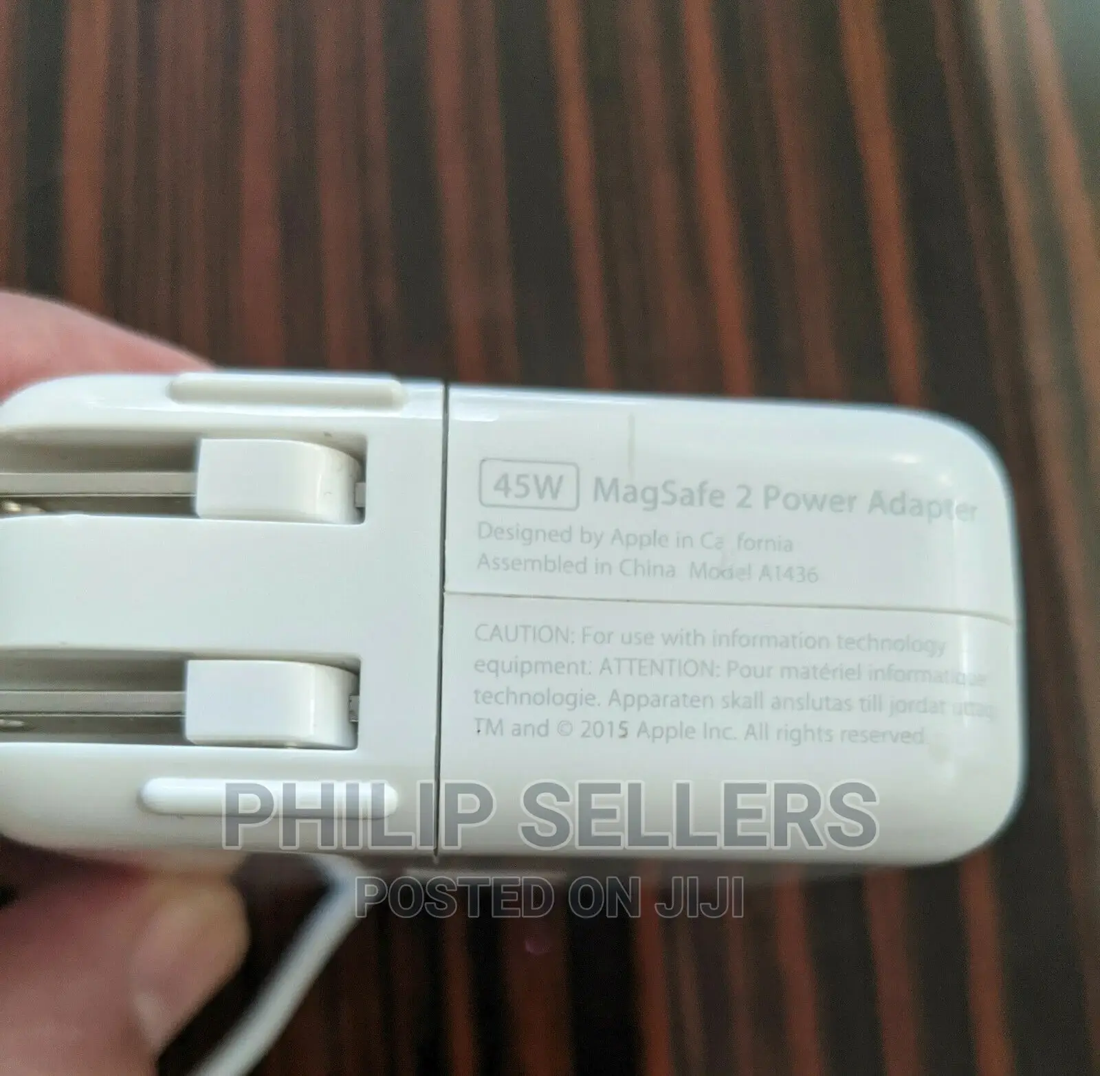 Charger/Adapter for Apple Macbook Air 11" 13" Magsafe2 45W