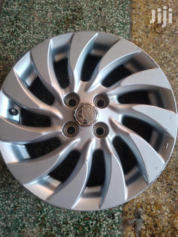 Original Rims Set Size 15 Inch 4 Holes Very Clean.