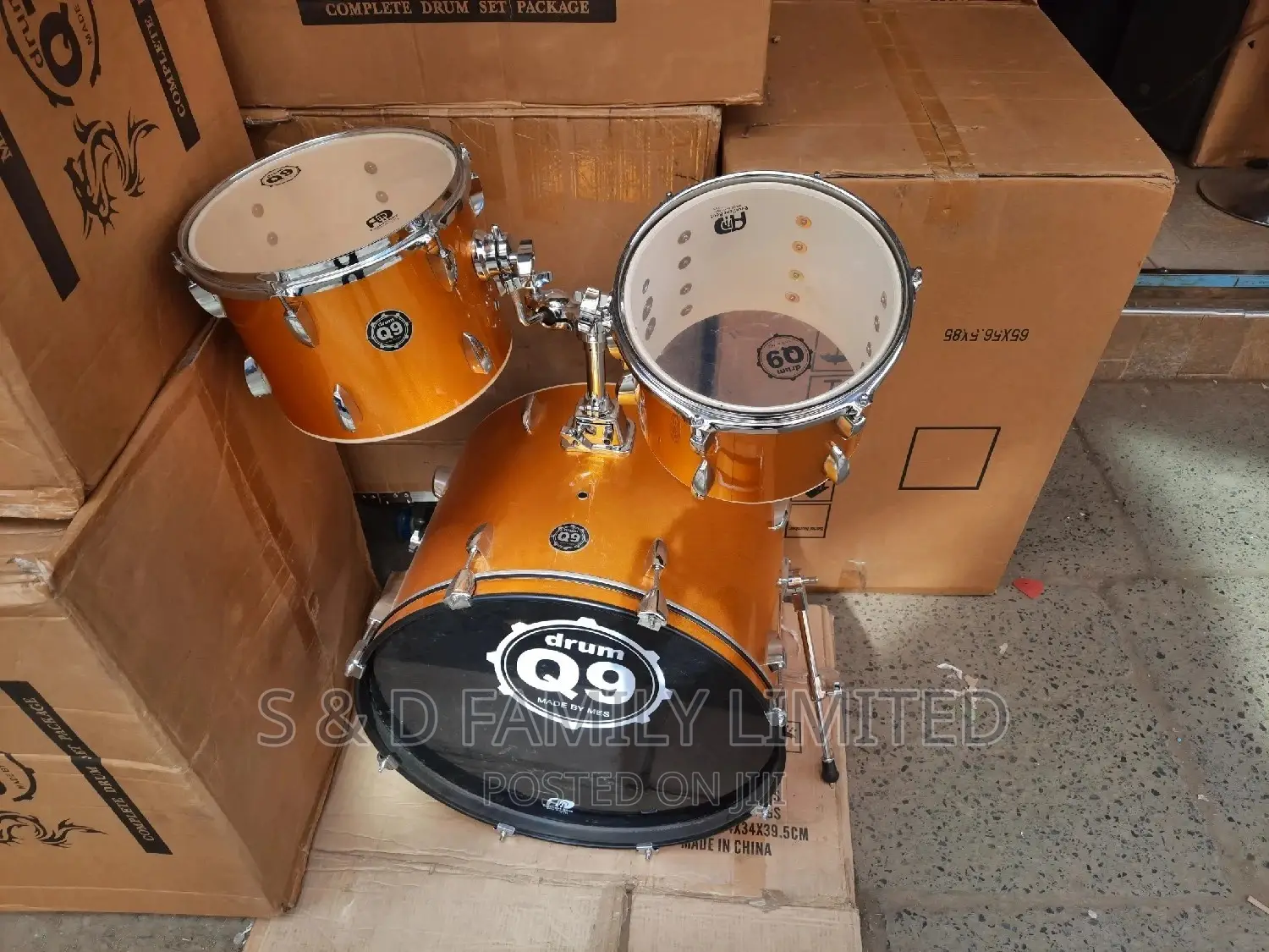 Q9 5 Piece Drumset