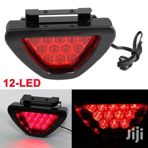 12 Led Triangle Brake Lamp Flash Bulb Light Color Red - thumbnail 2