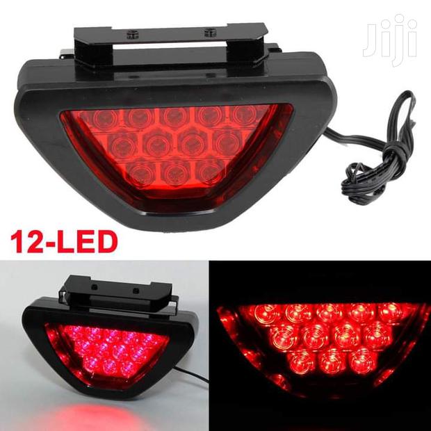 12 Led Triangle Brake Lamp Flash Bulb Light Color Red - main view