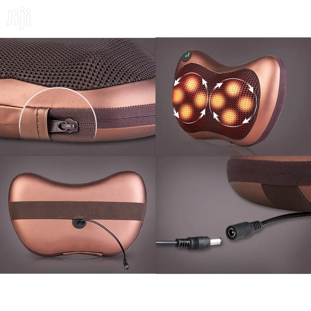 Car Mounted Electric Lumbar Neck Massage Pillow
