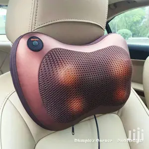 8 Roller Heat Electric Massage Pillow Home Car Dual Use