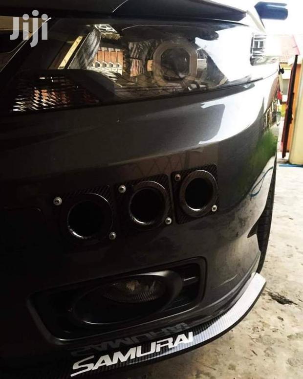 Universal Carbon Fibre Car Front Bumper Spoiler Lip - thumbnail 2