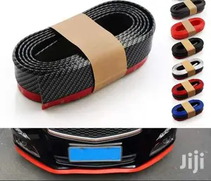 Pu Carbon Finish Front Stickon Bumper Lip,Free Delivery CBD