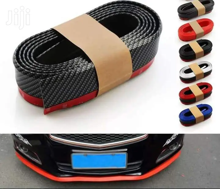 Pu Carbon Finish Front Stickon Bumper Lip,Free Delivery CBD