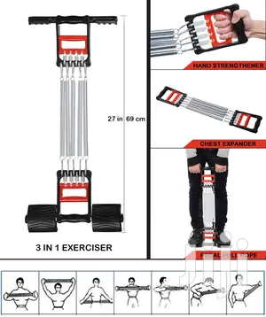 Spring Chest Expander ,Hand Gripper ,Pull Up Bars