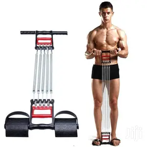 Spring Chest Expander Adjustable 3 In 2 Hand Gripper