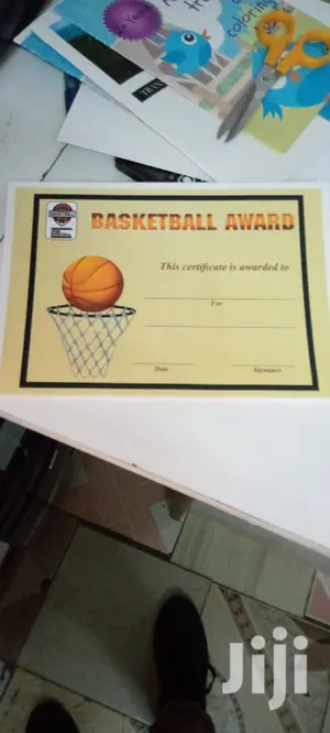Sports Certificate Printing