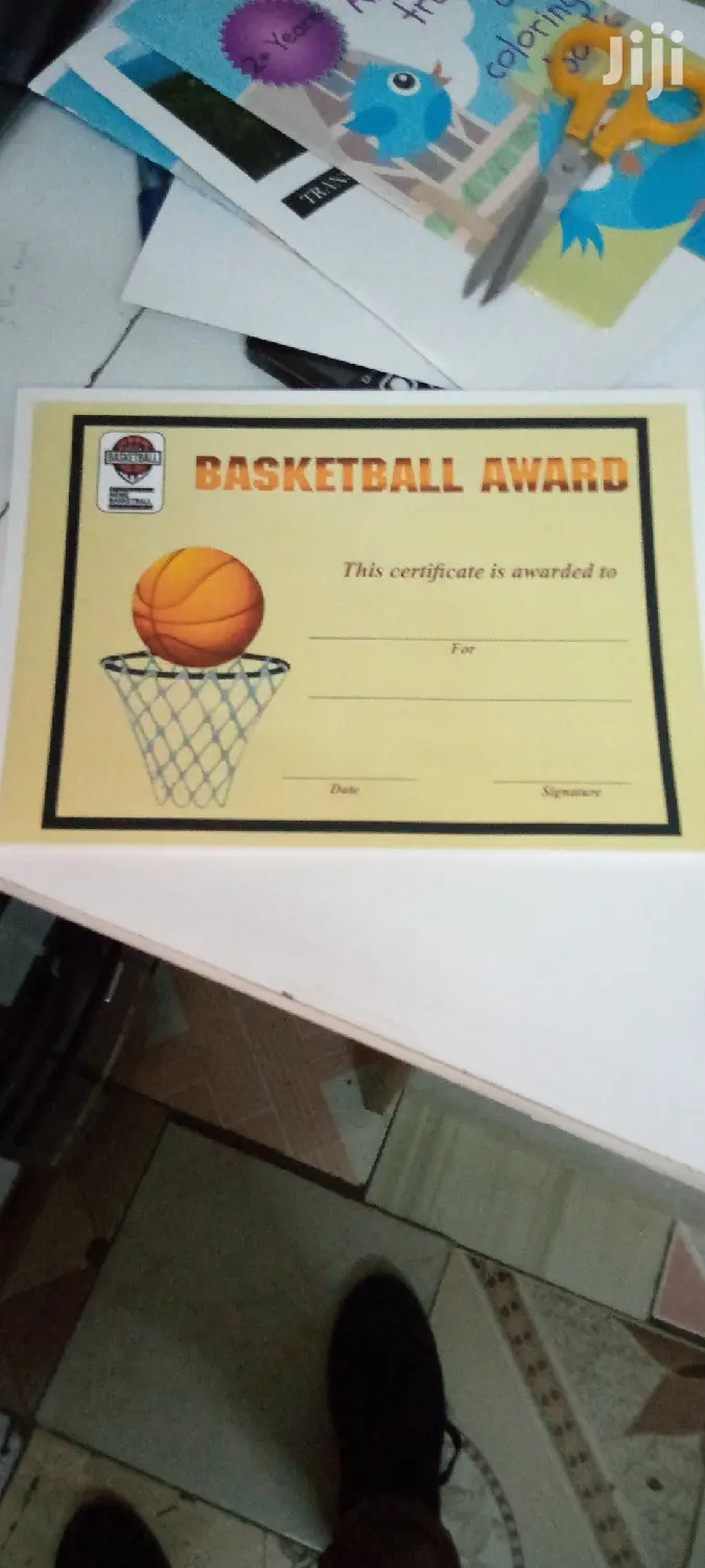 Sports Certificate Printing