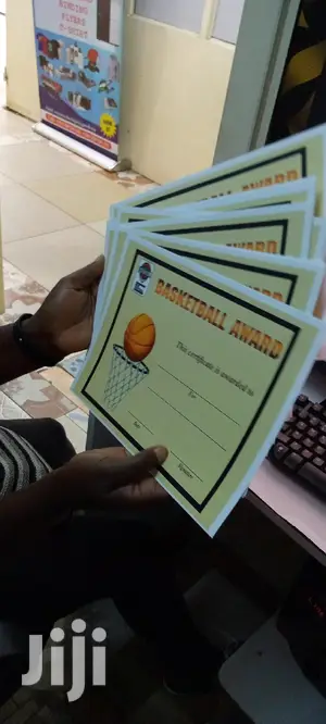 Sports Certificate Printing