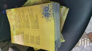 Burial Program Printing And Designing