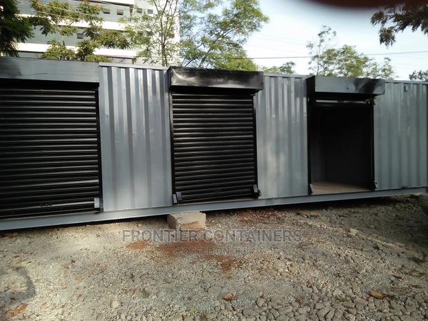 Container Stalls With A Washroom - main view