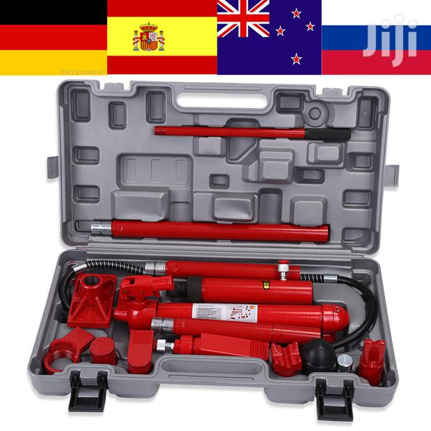 10ton Power Hydraulic Jack Air Pump Lift Body Frame Repirkit - thumbnail 2