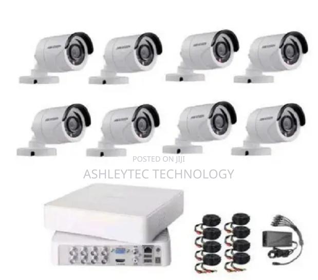 Hikvision 8 HD CCTV Complete Kit With Cable And Harddisk - main view