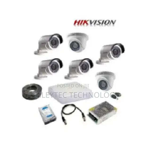 Hikvision 6 HD CCTV COMPLETE Kit (With Night Vision + 2TB - main view