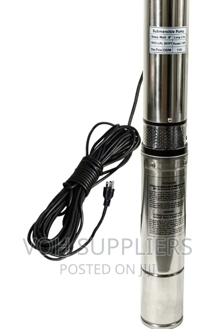 1hp Submerssible Pump