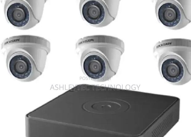 Eight Hikvision CCTV Cameras Security Surveillance Complet - main view