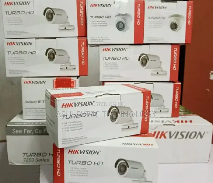 Camera Pack CCTV KIT, 1TB Harddisk 4 Channel