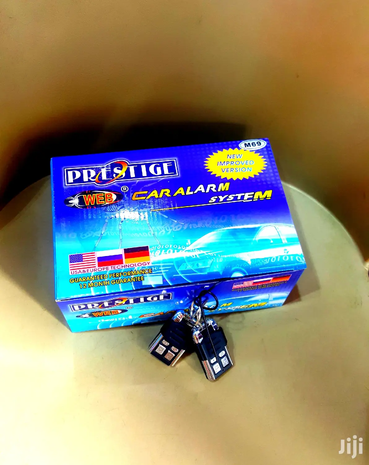 New Prestige Web Car Alarm With Cut Off, Free Installation