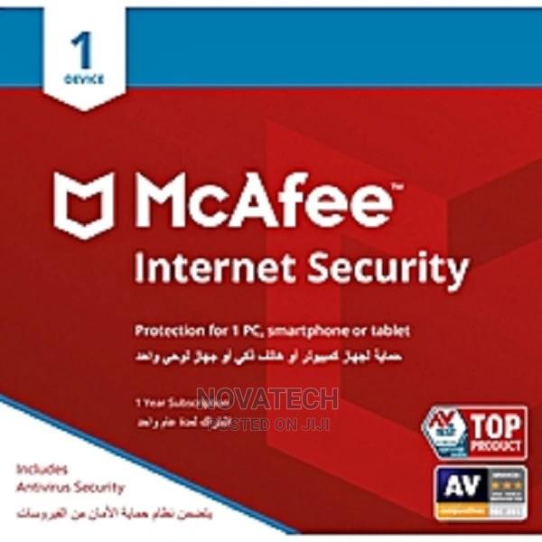 McAfee Internet Security 1 User Sleeve 1 Year - main view