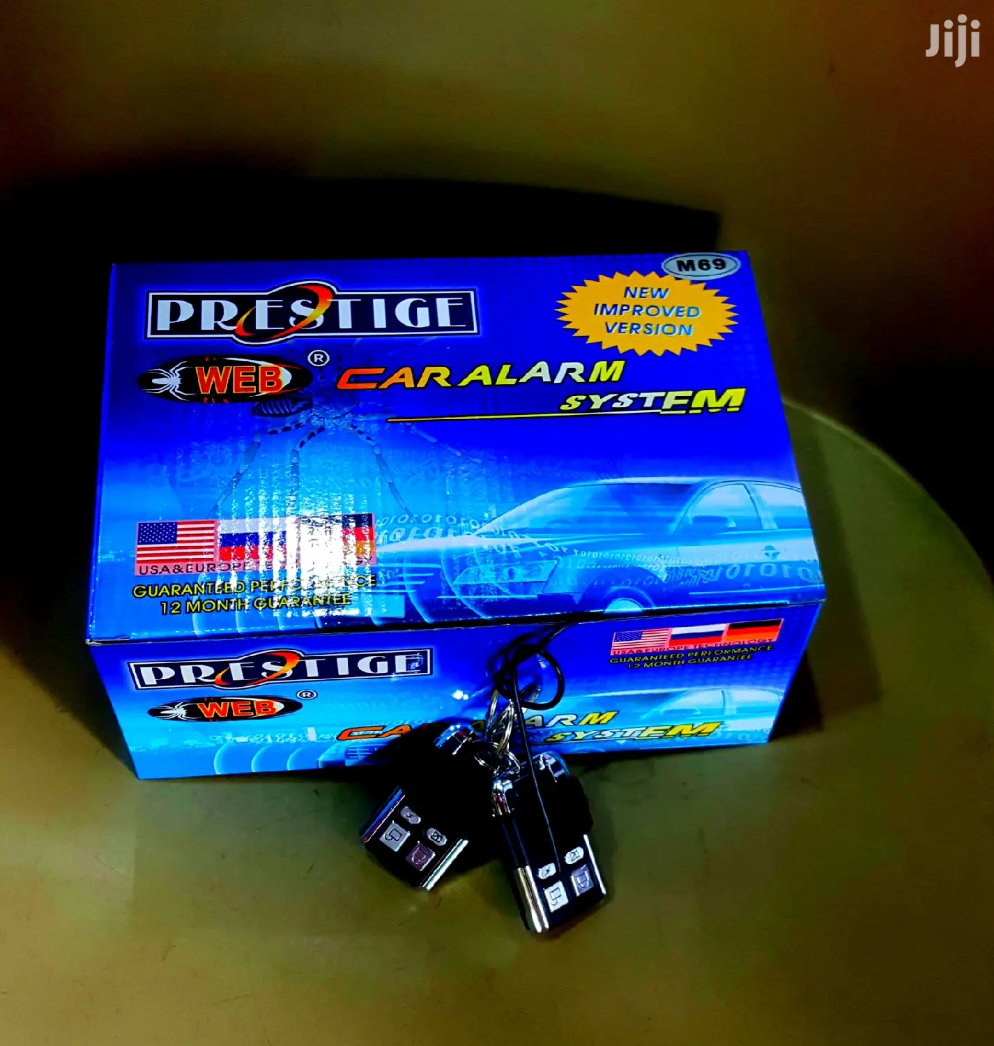 New Prestige Web Car Alarm With Engine Cut Off, Free Install