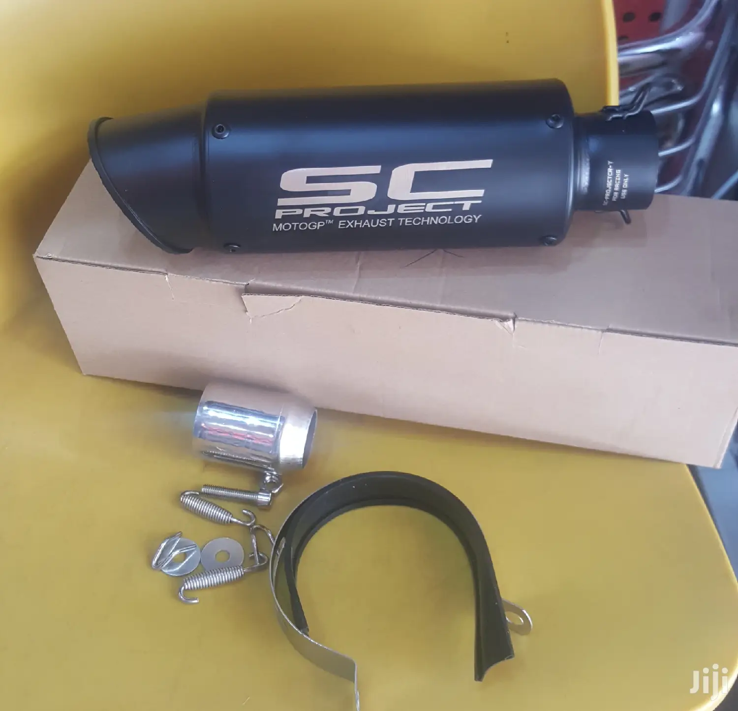 New Sc Project Motorbike Exhaust With Back-Fires