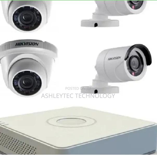 TOP Hikvision 4 Camera CCTV 4 Dome 20m IR With N