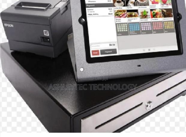 Point of Sale System With Receipt Printer and Scanner Handhe