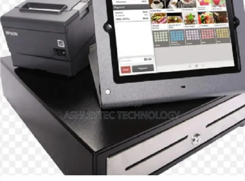 Point of Sale System With Receipt Printer and Scanner Handhe